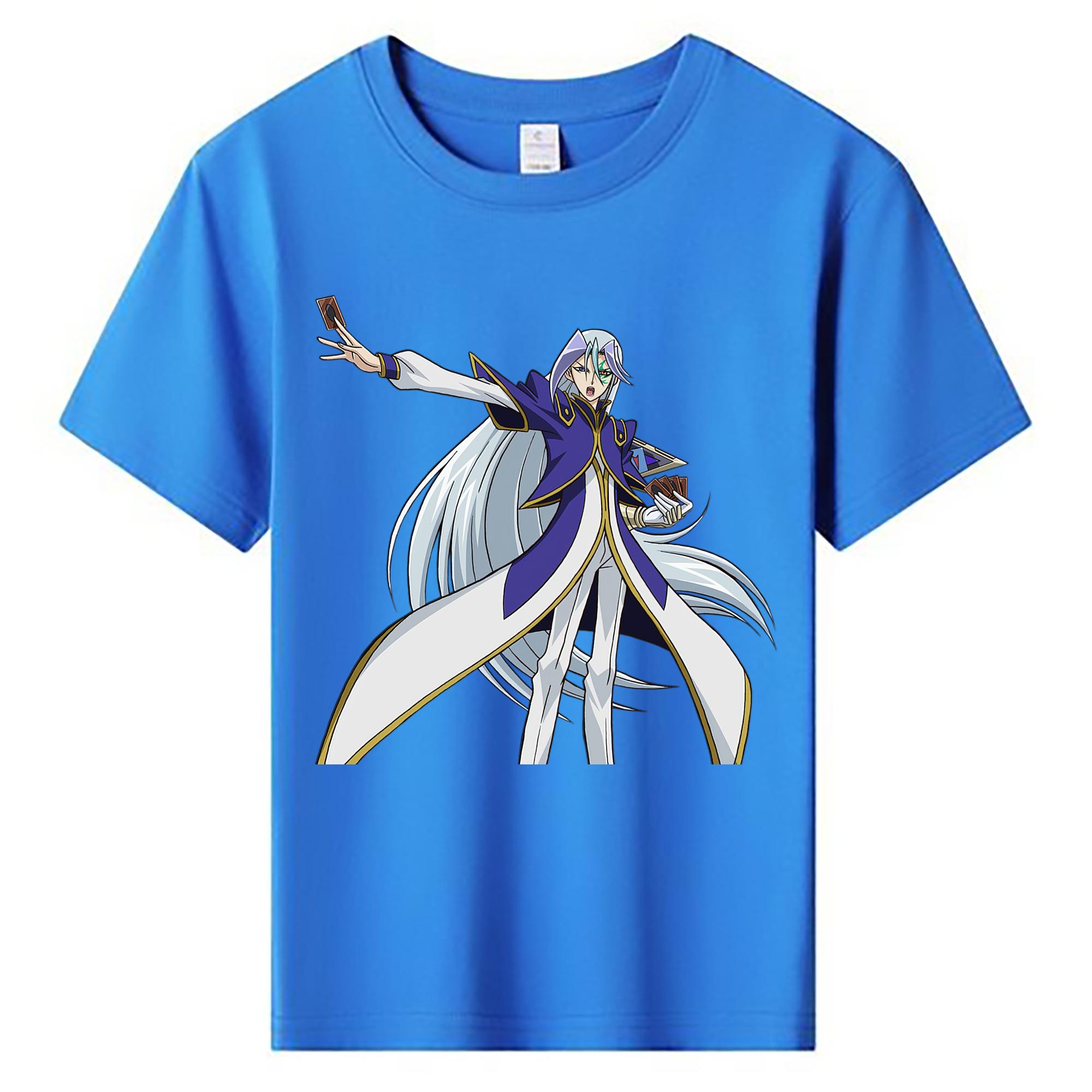 （画像用） 遊☆戯☆王 Yu-Gi-Oh! 綿100％キッズTシャツ（フロントプリント）